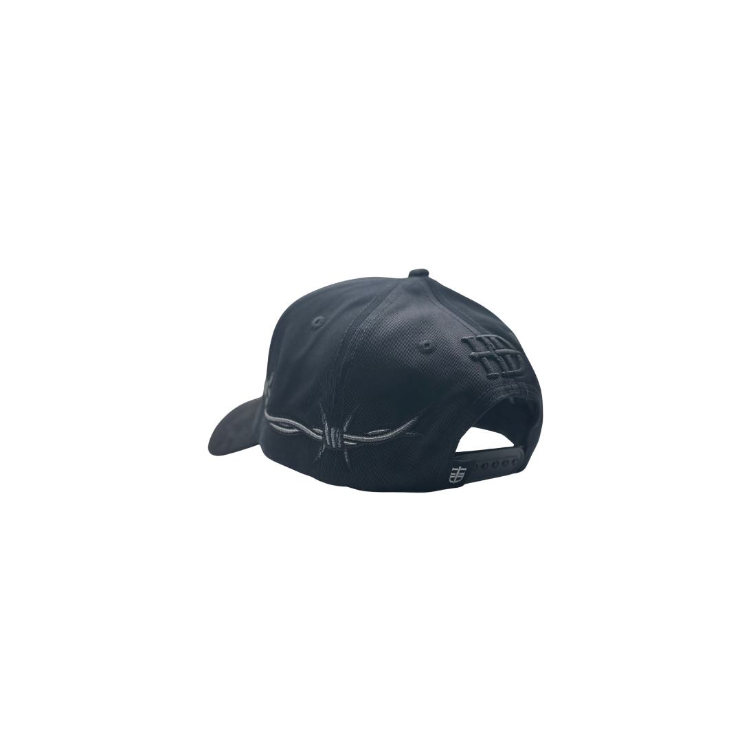 LA Barbed Rose snapback hat by HDagger – streetwear embroidery